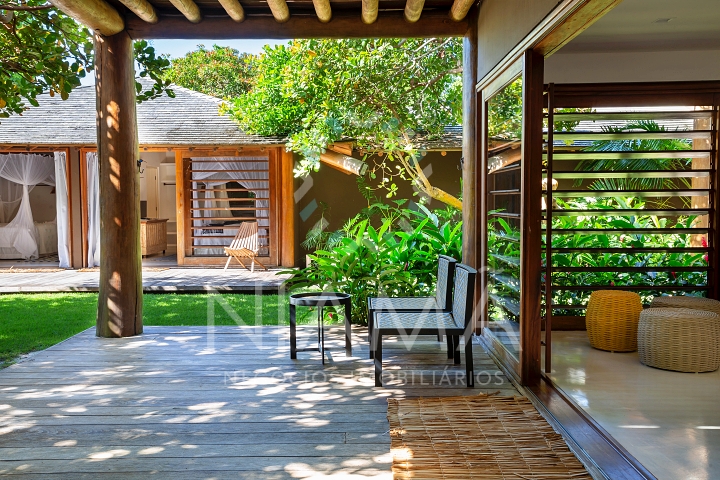 casa de luxo na praia em trancoso